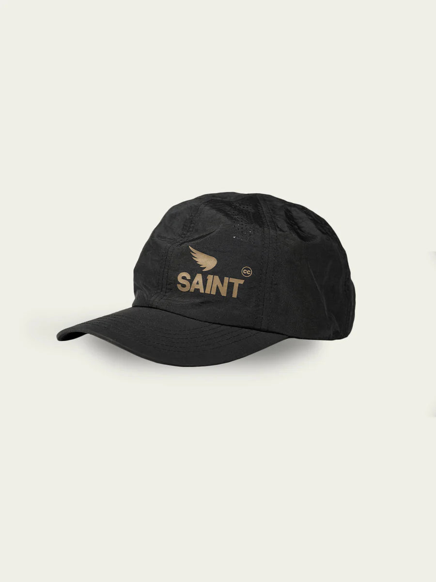Unisex Run Cap - Black