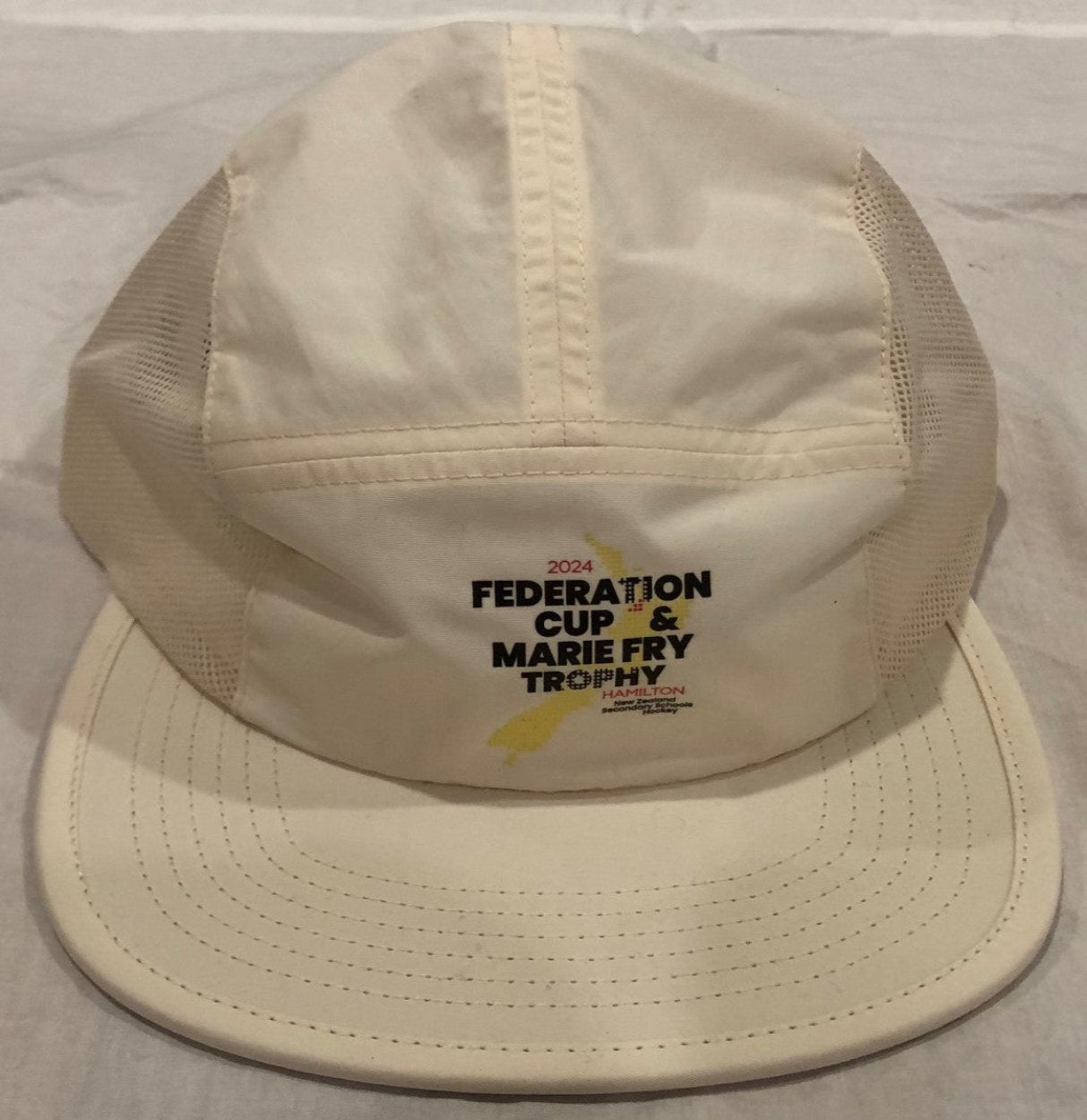 Federation Cup & Marie Fry Trophy Cap - Cream